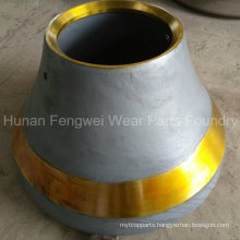 Cone Crusher Parts Mantle Bowl Liner for Quarry Industry